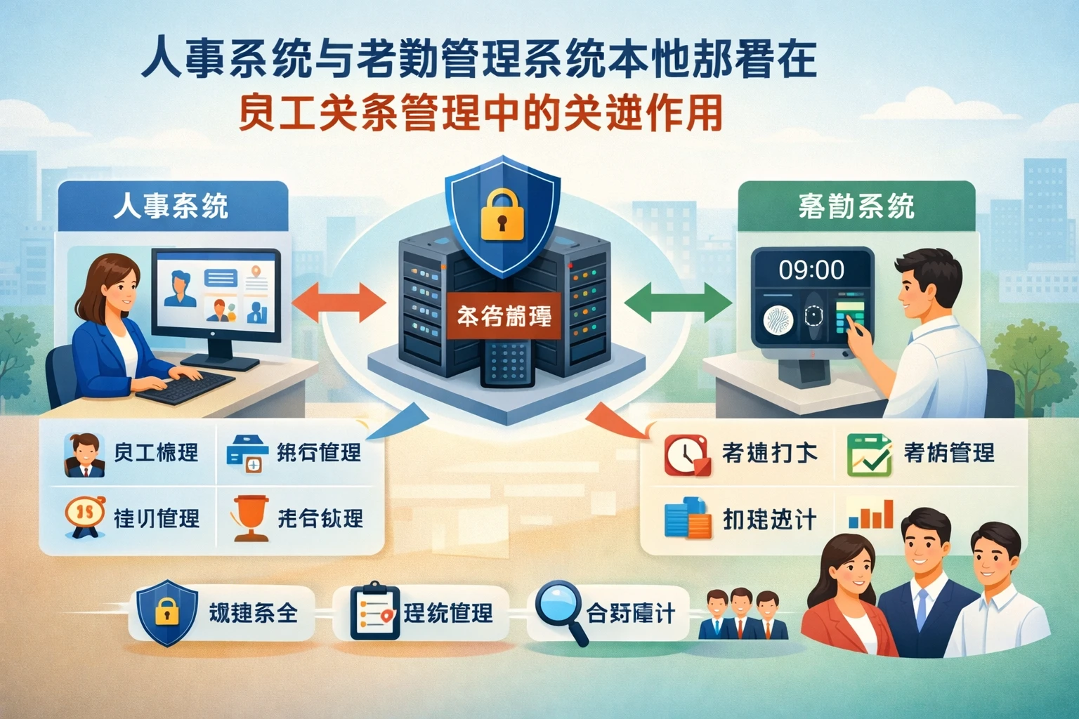 人事系统与考勤管理系统本地部署在员工关系管理中的关键作用