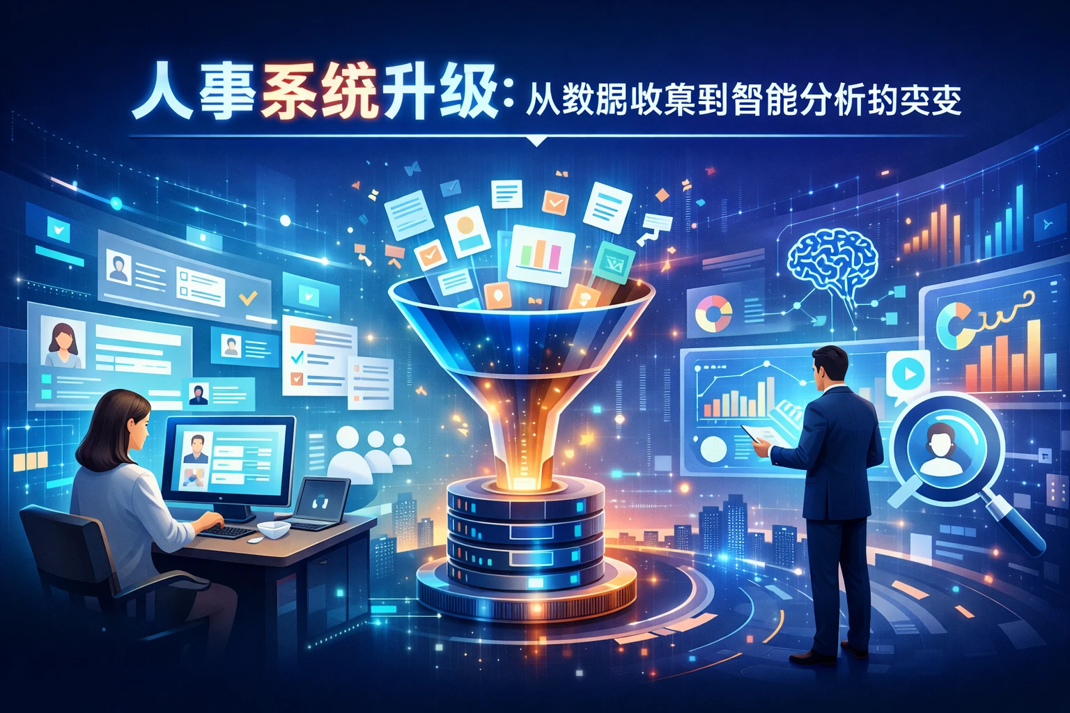 人事系统升级：从数据收集到智能分析的转变