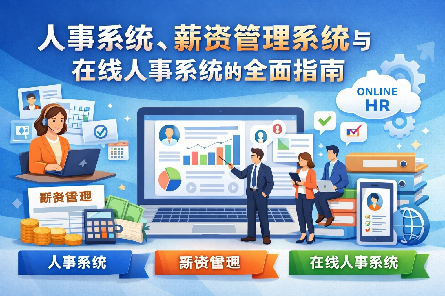 人事系统、薪资管理系统与在线人事系统的全面指南