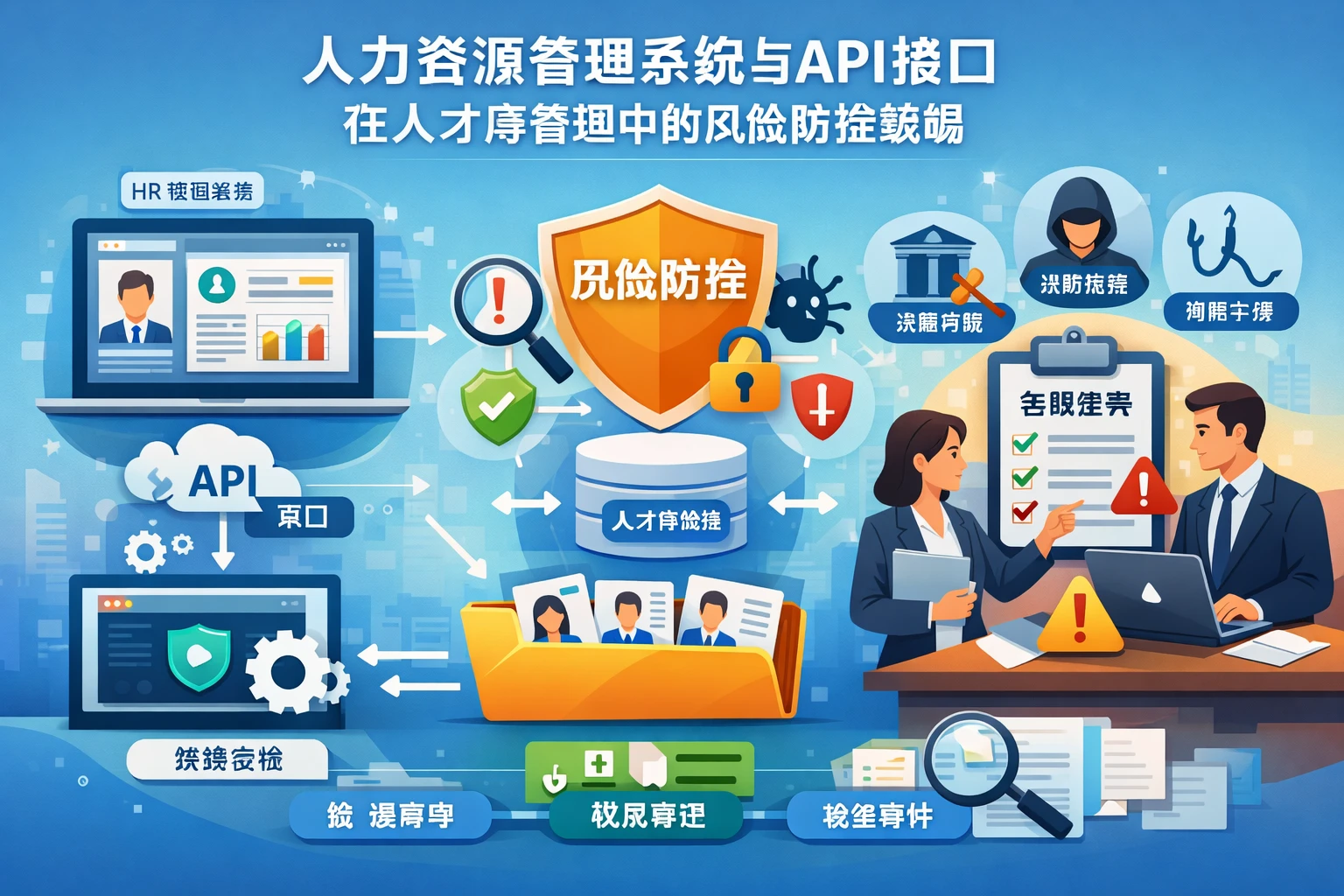 人力资源管理系统与API接口在人才库管理中的风险防控策略
