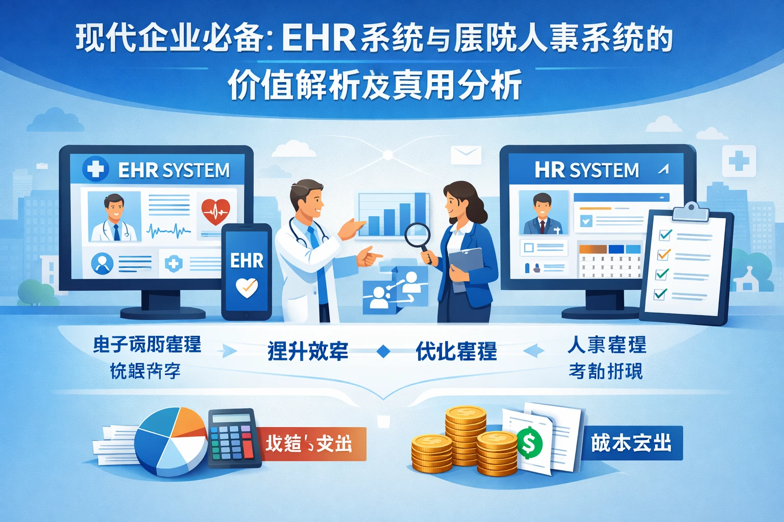 现代企业必备：EHR系统与医院人事系统的价值解析及费用分析