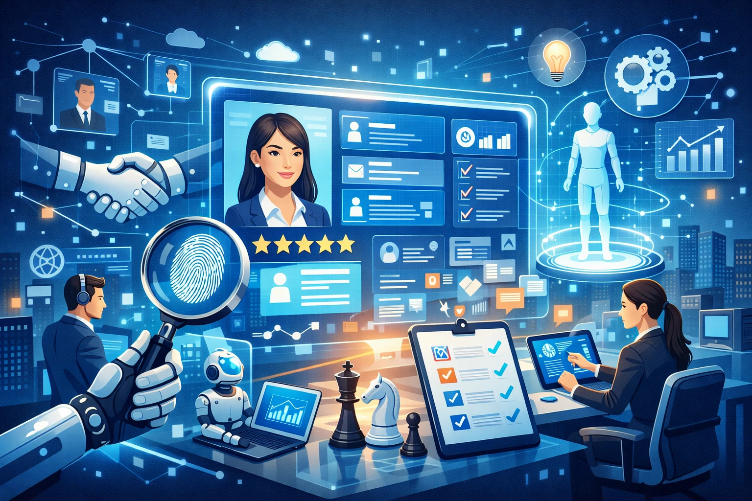 智能化招聘与人才管理