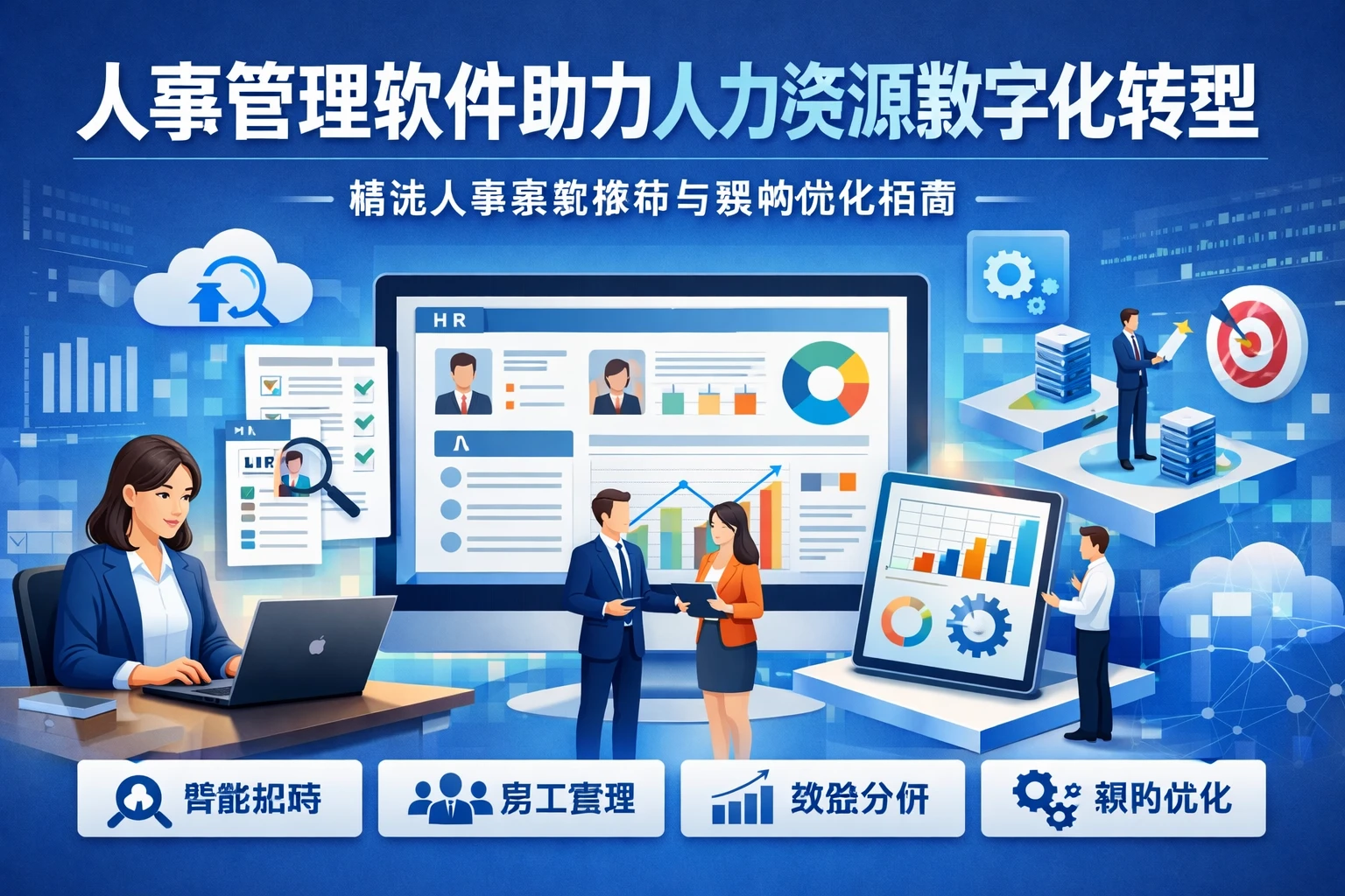 人事管理软件助力人力资源数字化转型：精选人事系统推荐与架构优化指南