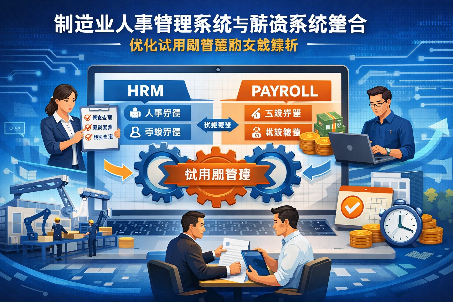 制造业人事管理系统与薪资系统整合：优化试用期管理的实战解析