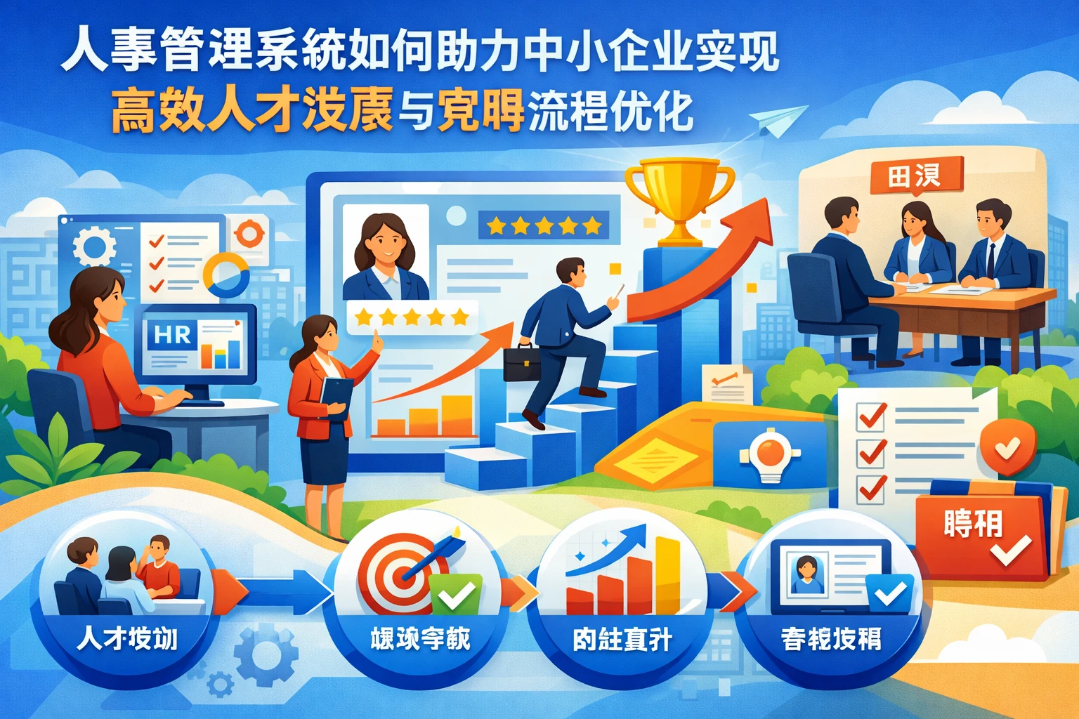 人事管理系统如何助力中小企业实现高效人才发展与竞聘流程优化