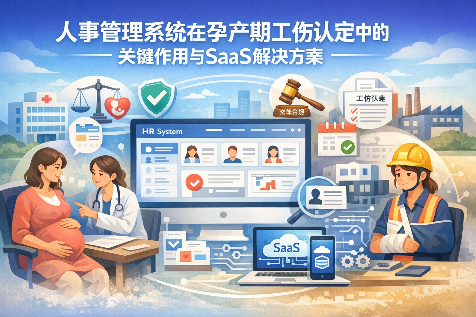 人事管理系统在孕产期工伤认定中的关键作用与SaaS解决方案