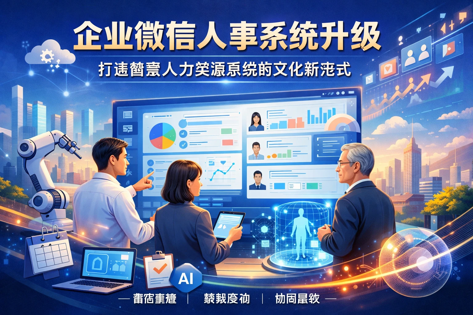 企业微信人事系统升级:打造智慧人力资源系统的文化新范式