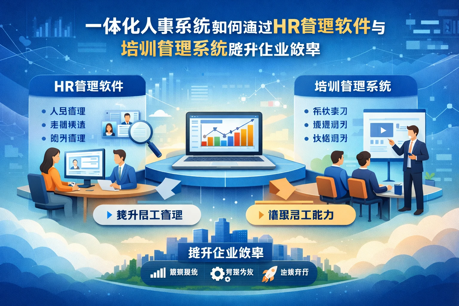一体化人事系统如何通过HR管理软件与培训管理系统提升企业效率