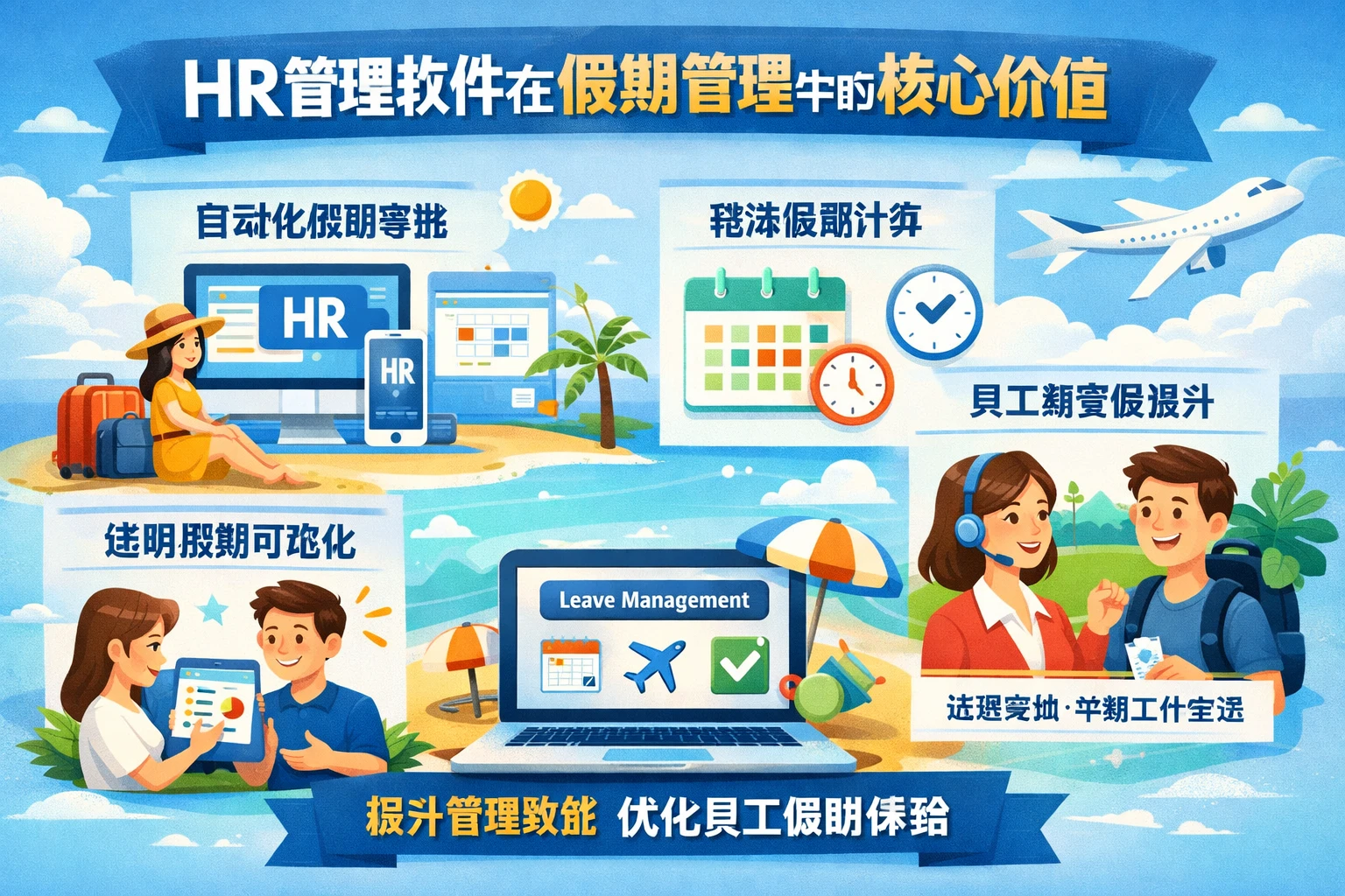 HR管理软件在假期管理中的核心价值