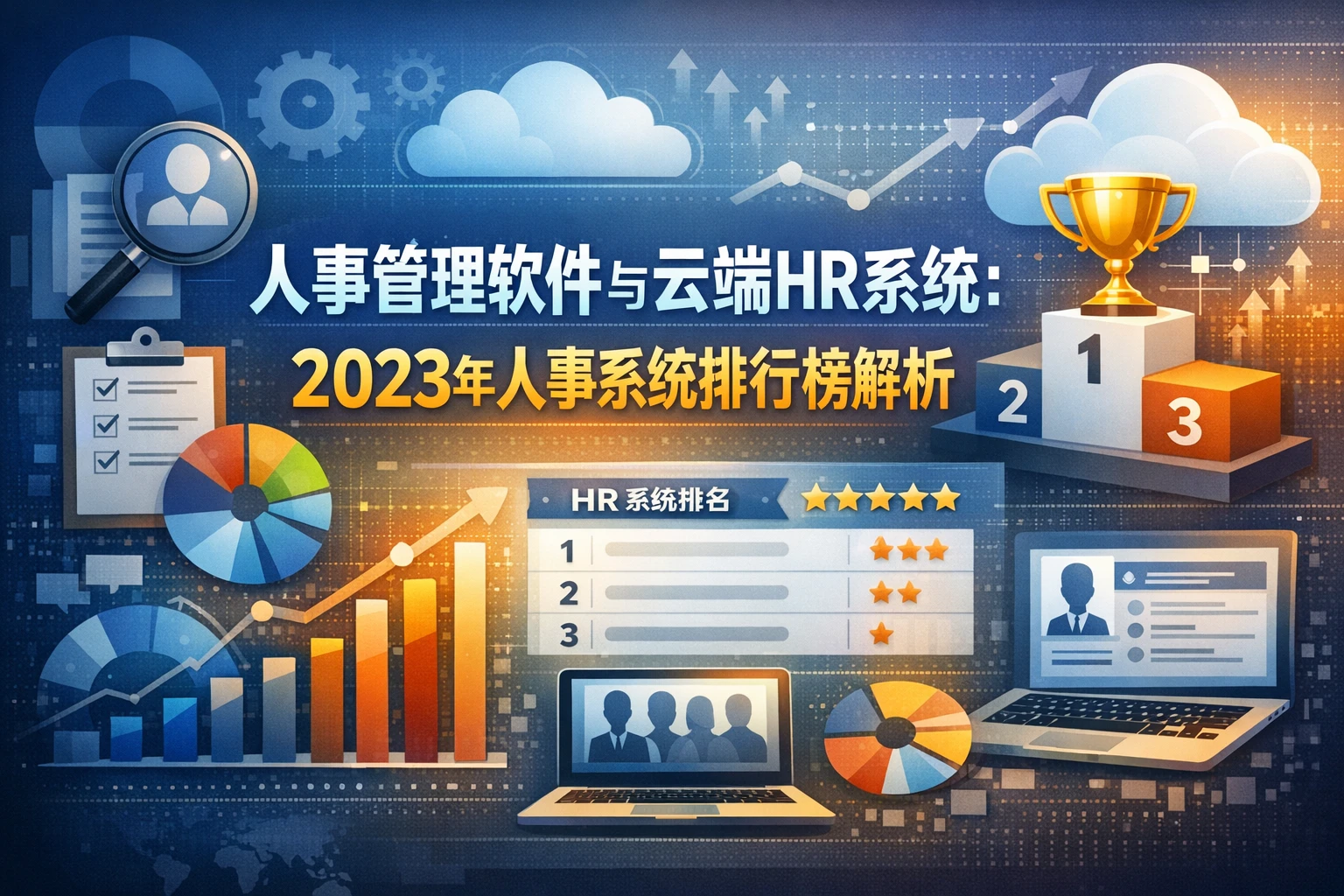 人事管理软件与云端HR系统：2023年人事系统排行榜解析