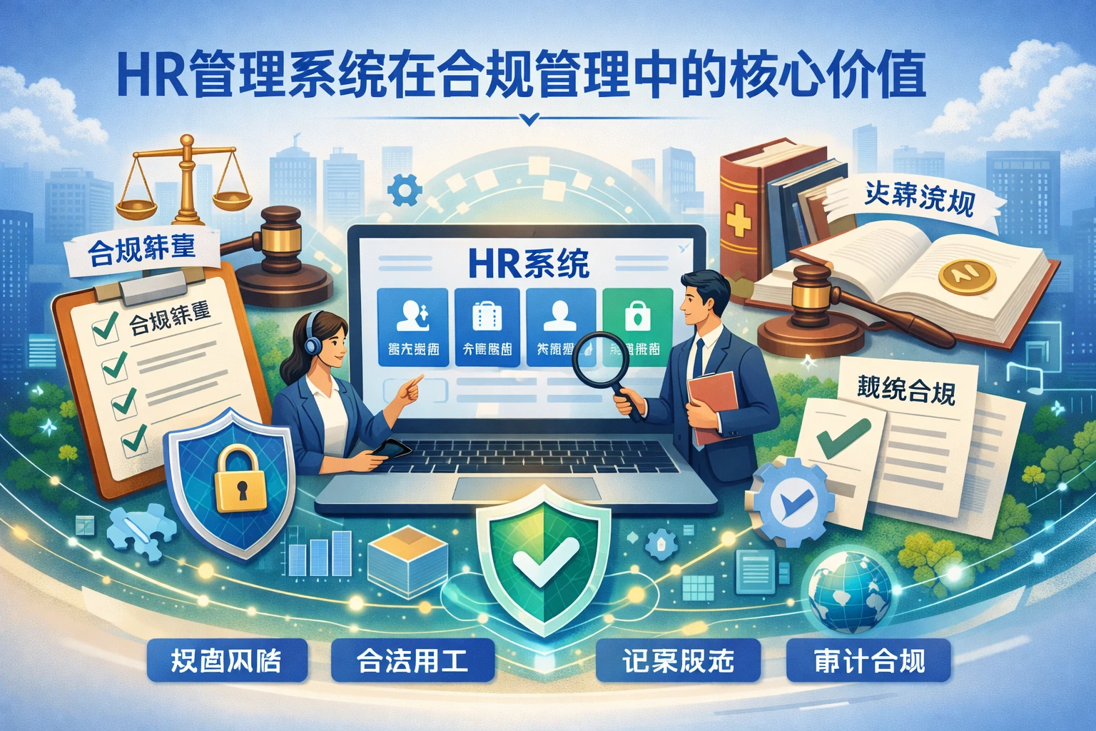 HR管理系统在合规管理中的核心价值
