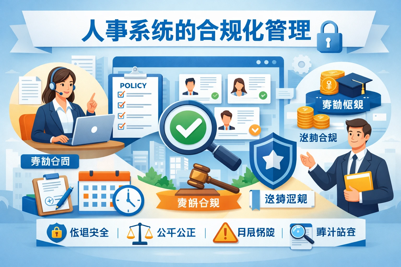 人事系统的合规化管理