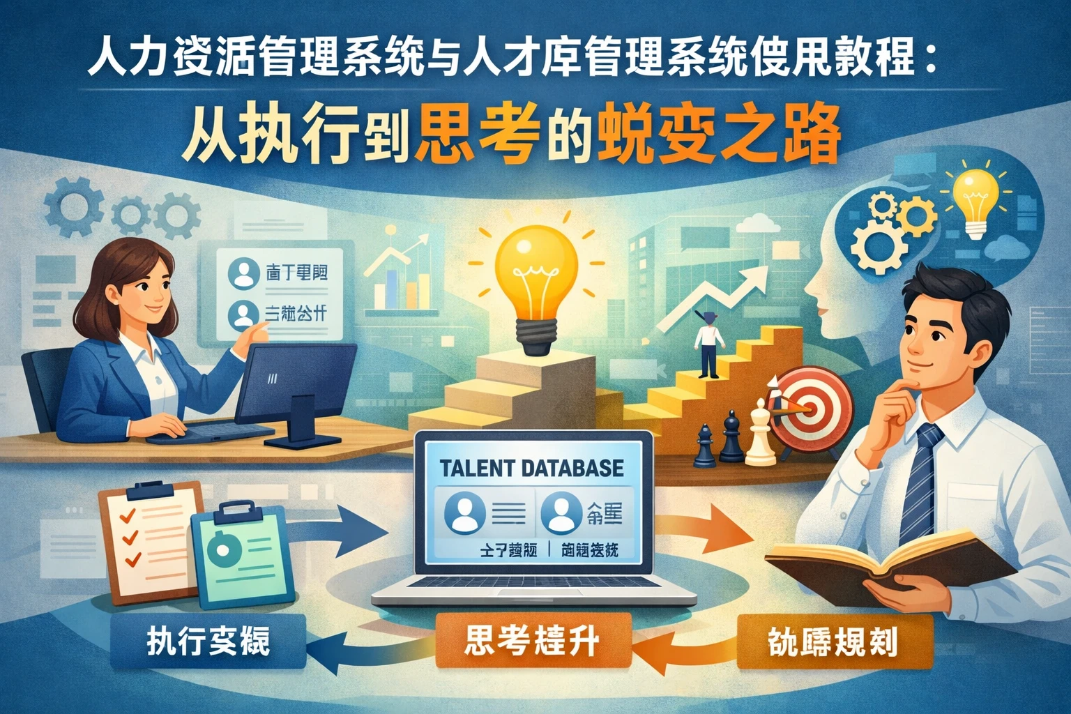 人力资源管理系统与人才库管理系统使用教程:从执行到思考的蜕变之路