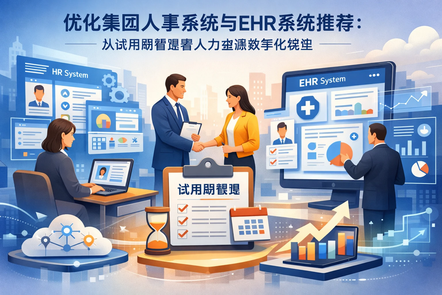优化集团人事系统与EHR系统推荐：从试用期管理看人力资源数字化转型