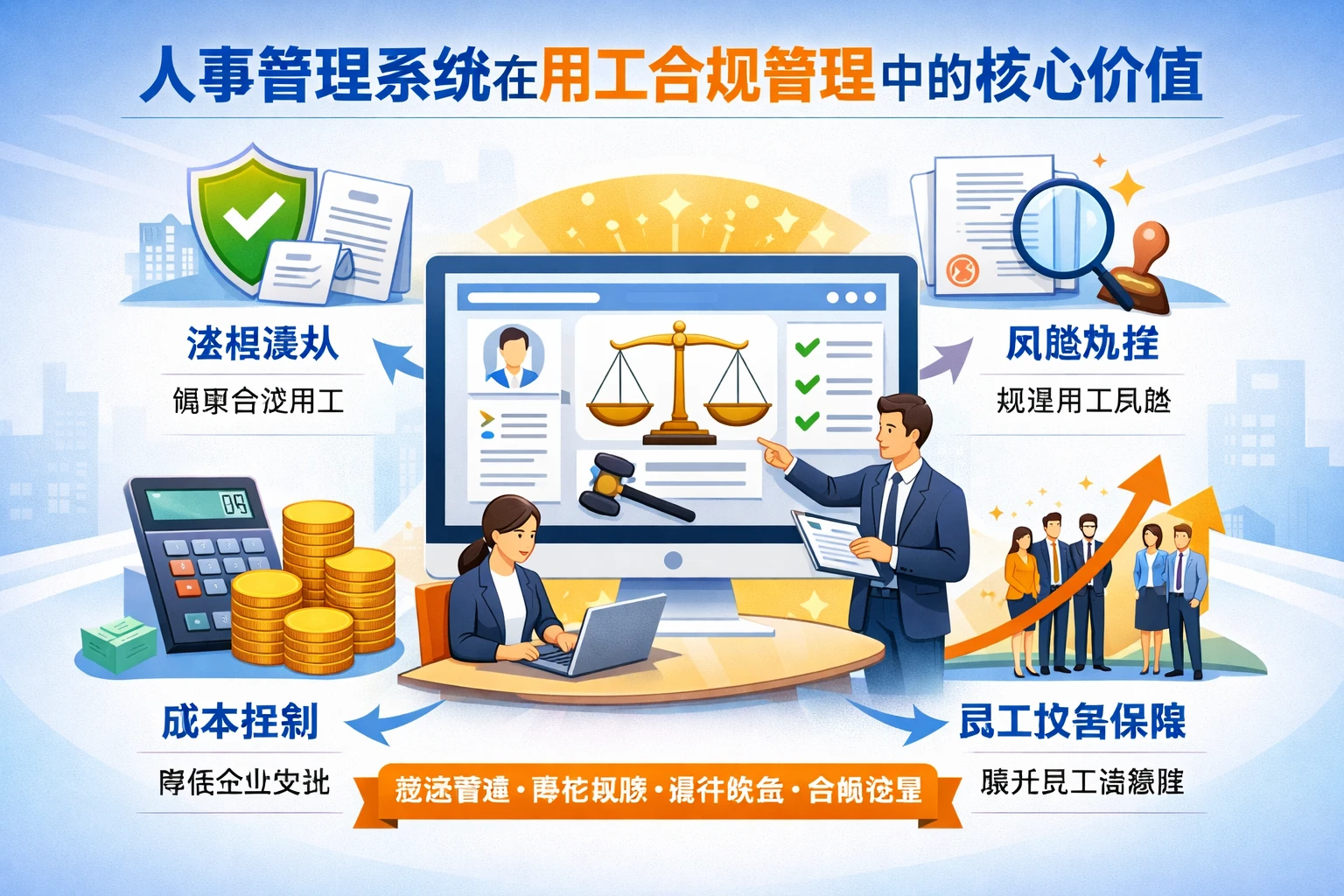 人事管理系统在用工合规管理中的核心价值