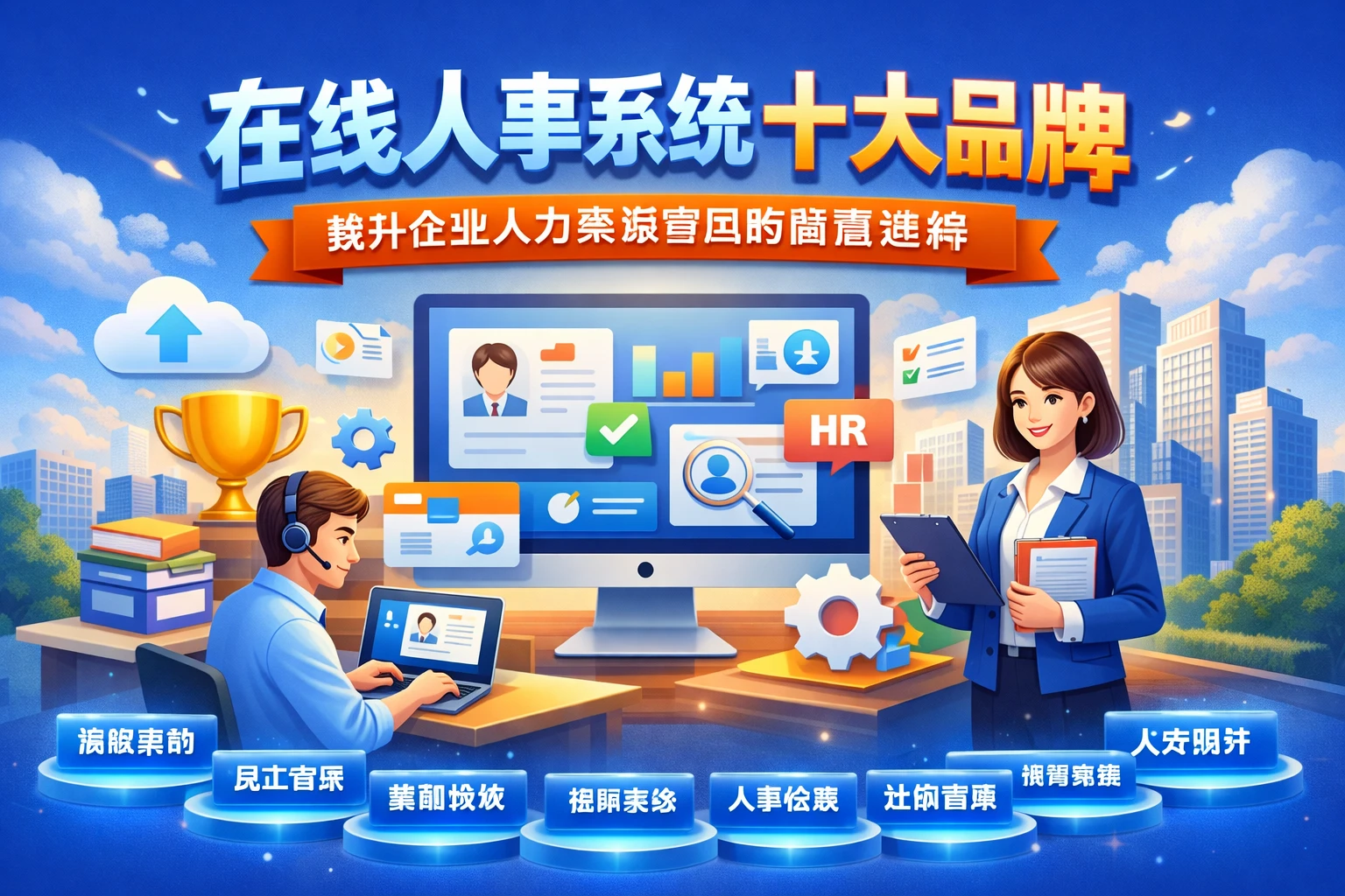 在线人事系统十大品牌：提升企业人力资源管理的智慧选择
