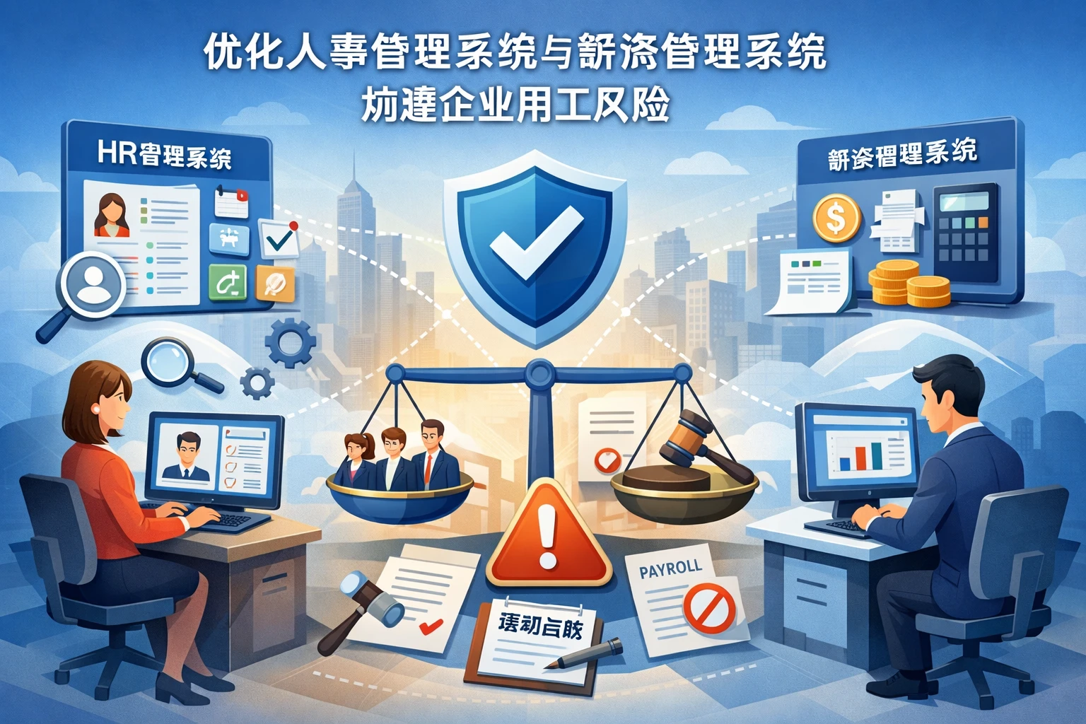 优化人事管理系统与薪资管理系统，规避企业用工风险