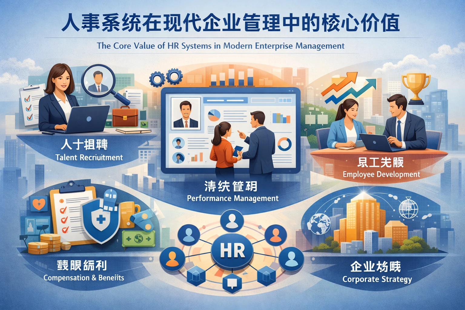 人事系统在现代企业管理中的核心价值