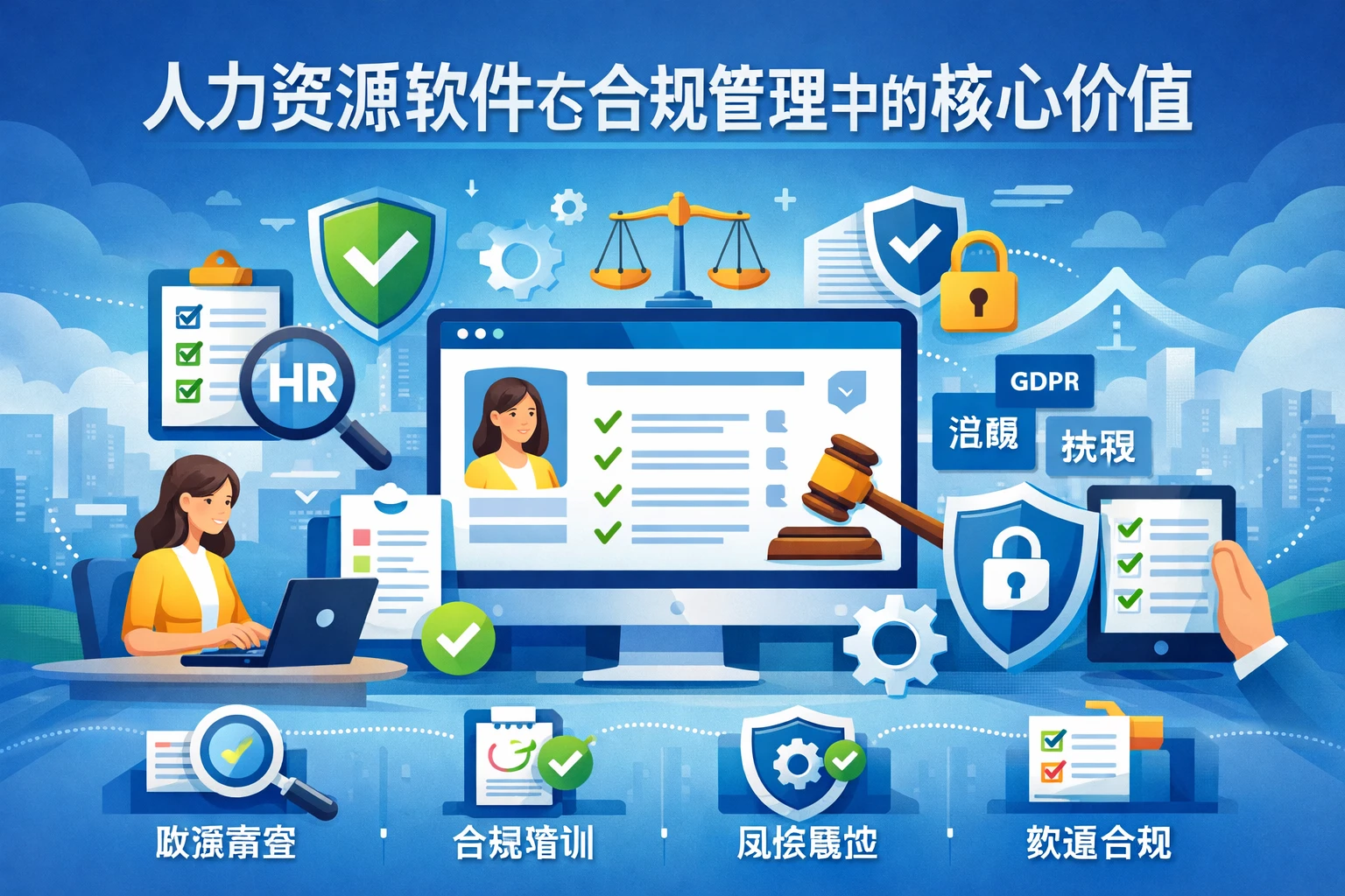 人力资源软件在合规管理中的核心价值