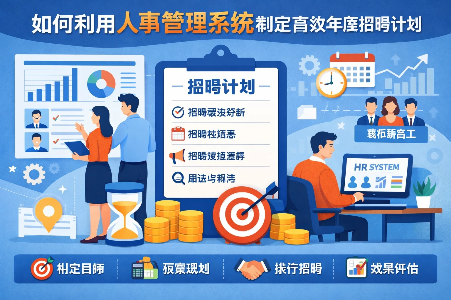 如何利用人事管理系统制定高效年度招聘计划