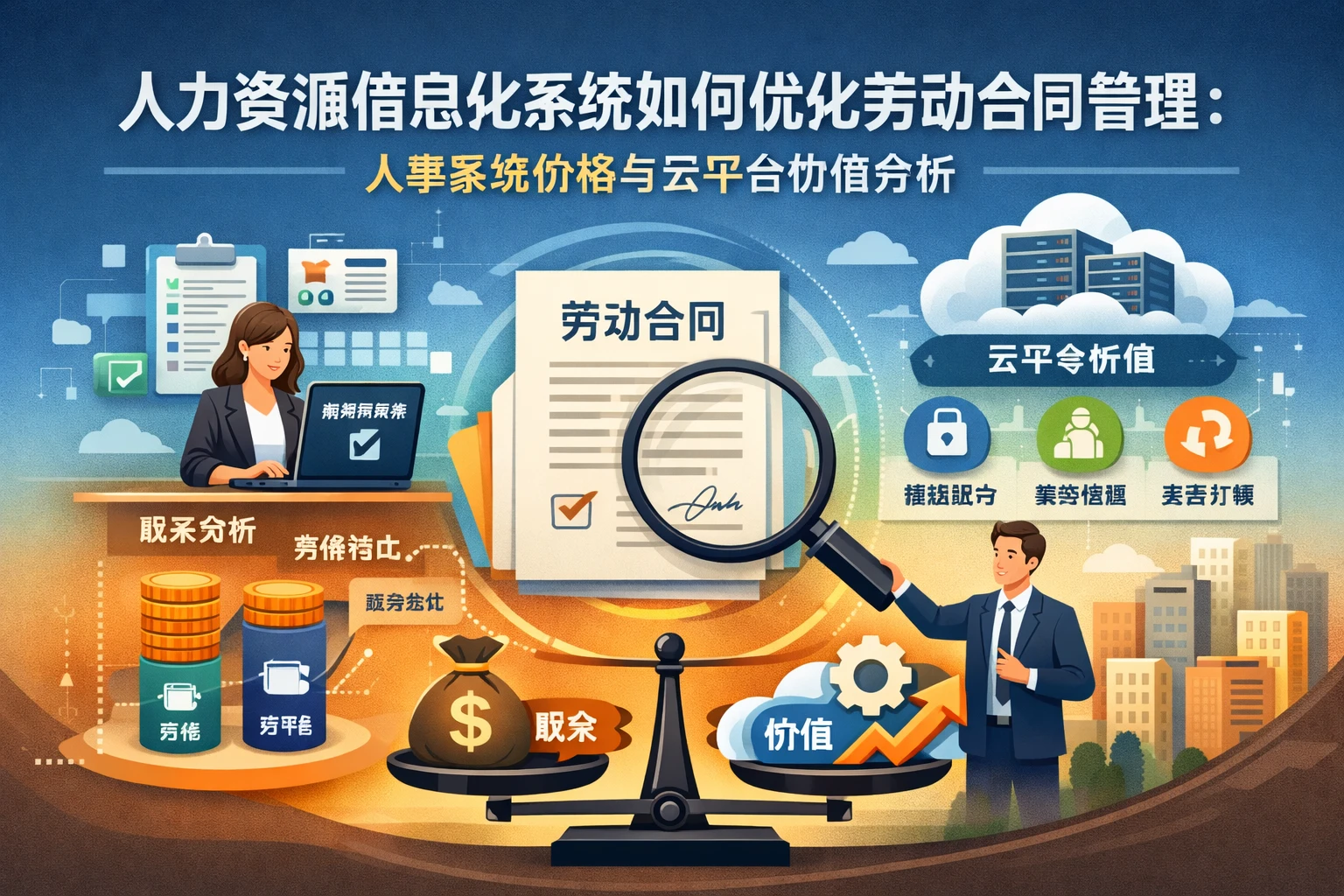 人力资源信息化系统如何优化劳动合同管理：人事系统价格与云平台价值分析