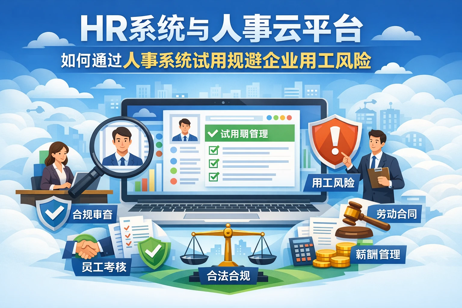 HR系统与人事云平台：如何通过人事系统试用规避企业用工风险