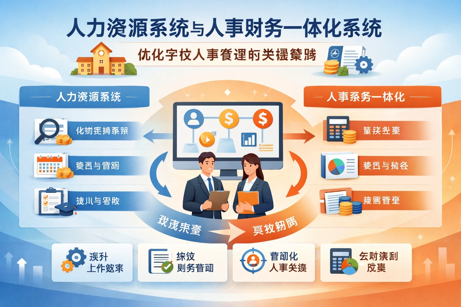 人力资源系统与人事财务一体化系统：优化学校人事管理的关键策略