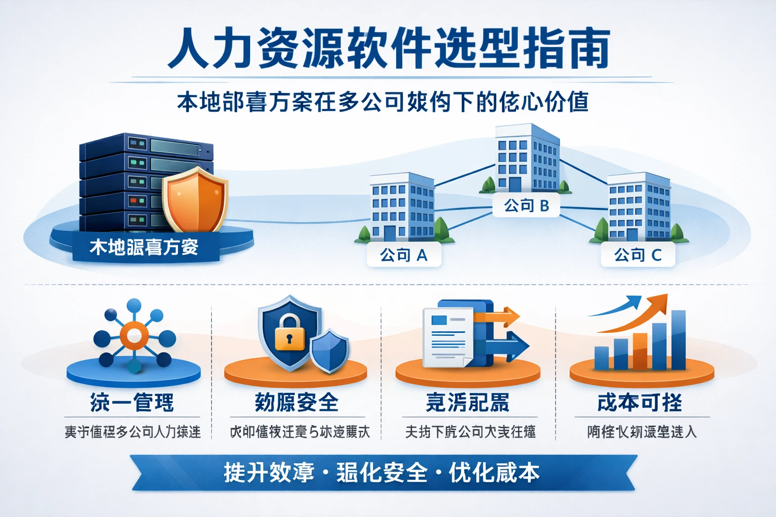 人力资源软件选型指南:本地部署方案在多公司架构下的核心价值