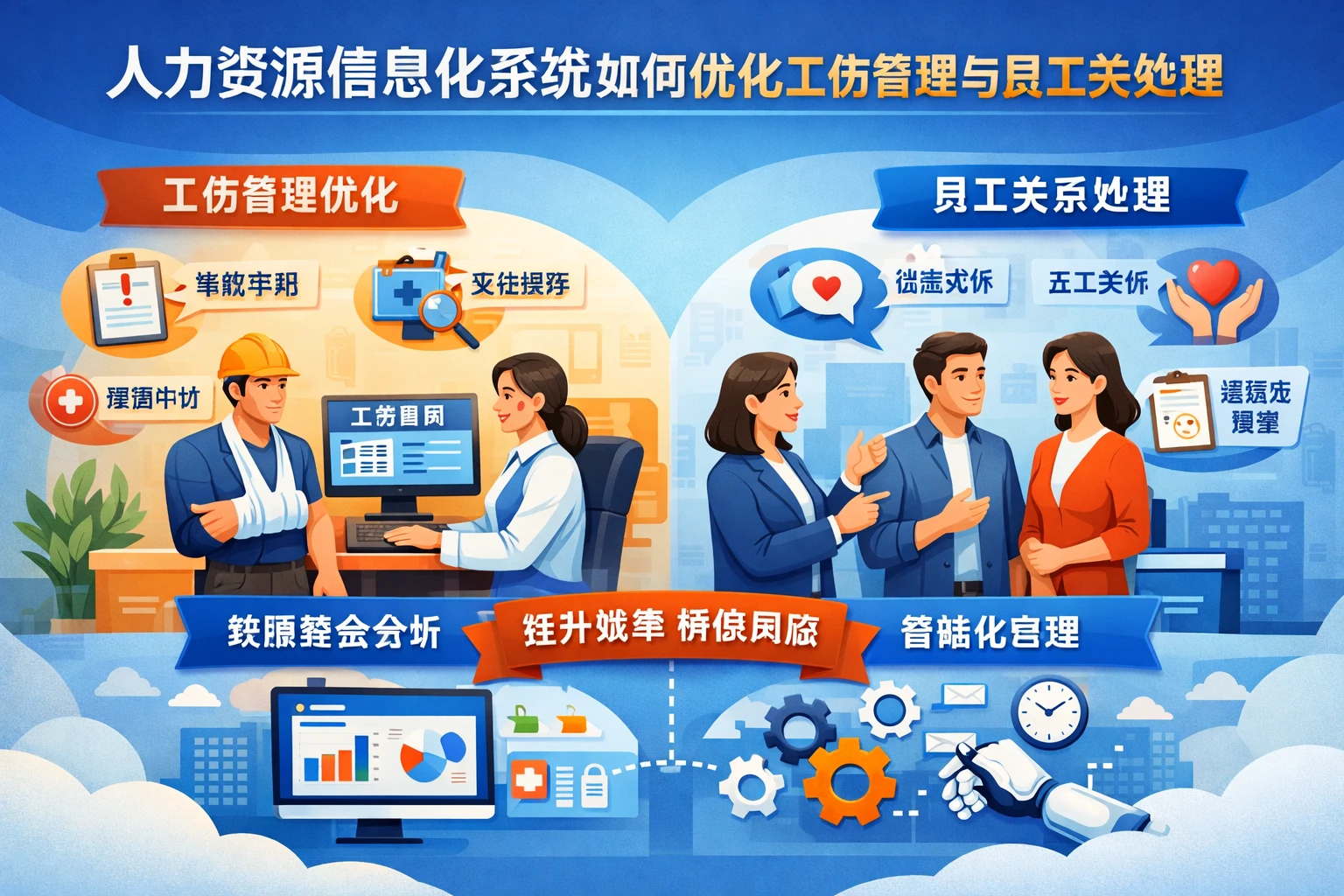 人力资源信息化系统如何优化工伤管理与员工关系处理