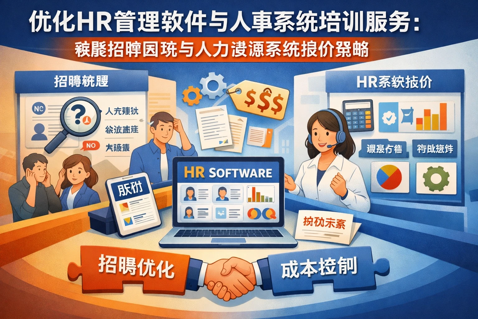 优化HR管理软件与人事系统培训服务：破解招聘困境与人力资源系统报价策略