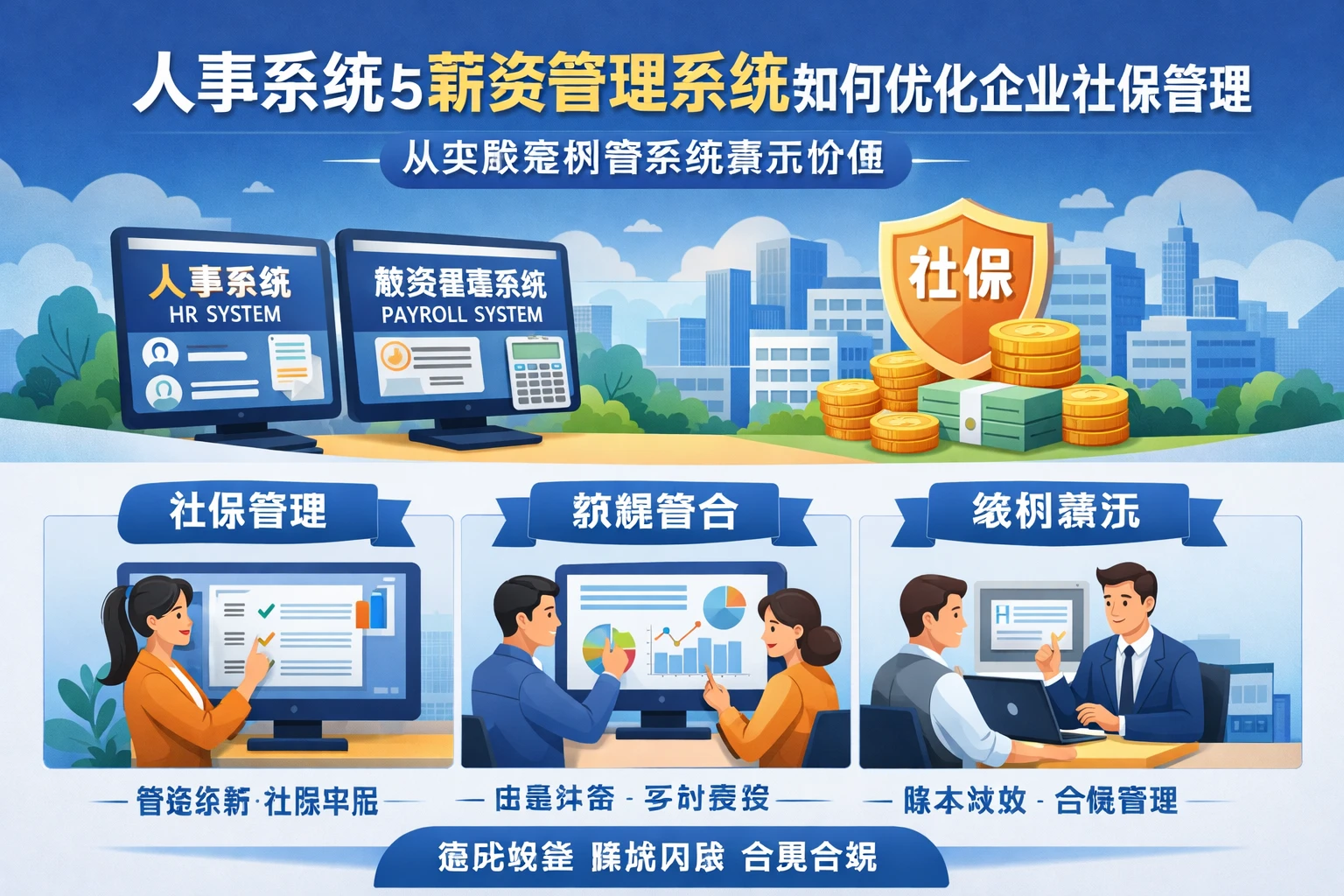 人事系统与薪资管理系统如何优化企业社保管理 - 从实际案例看系统演示价值