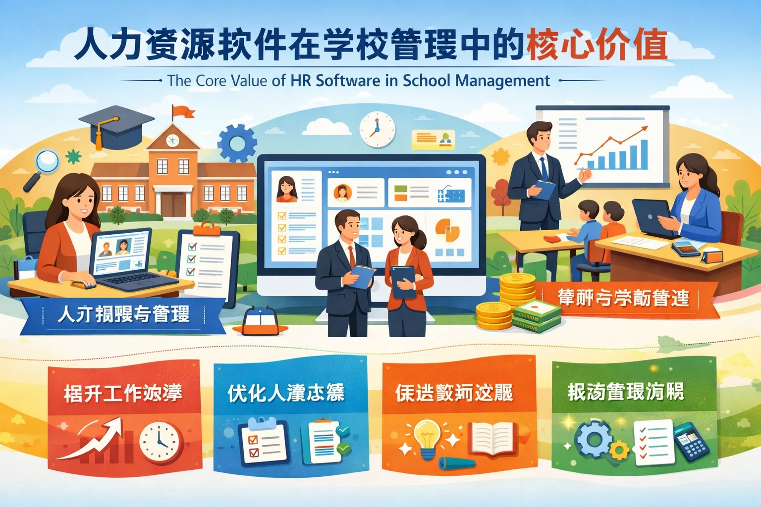 人力资源软件在学校管理中的核心价值