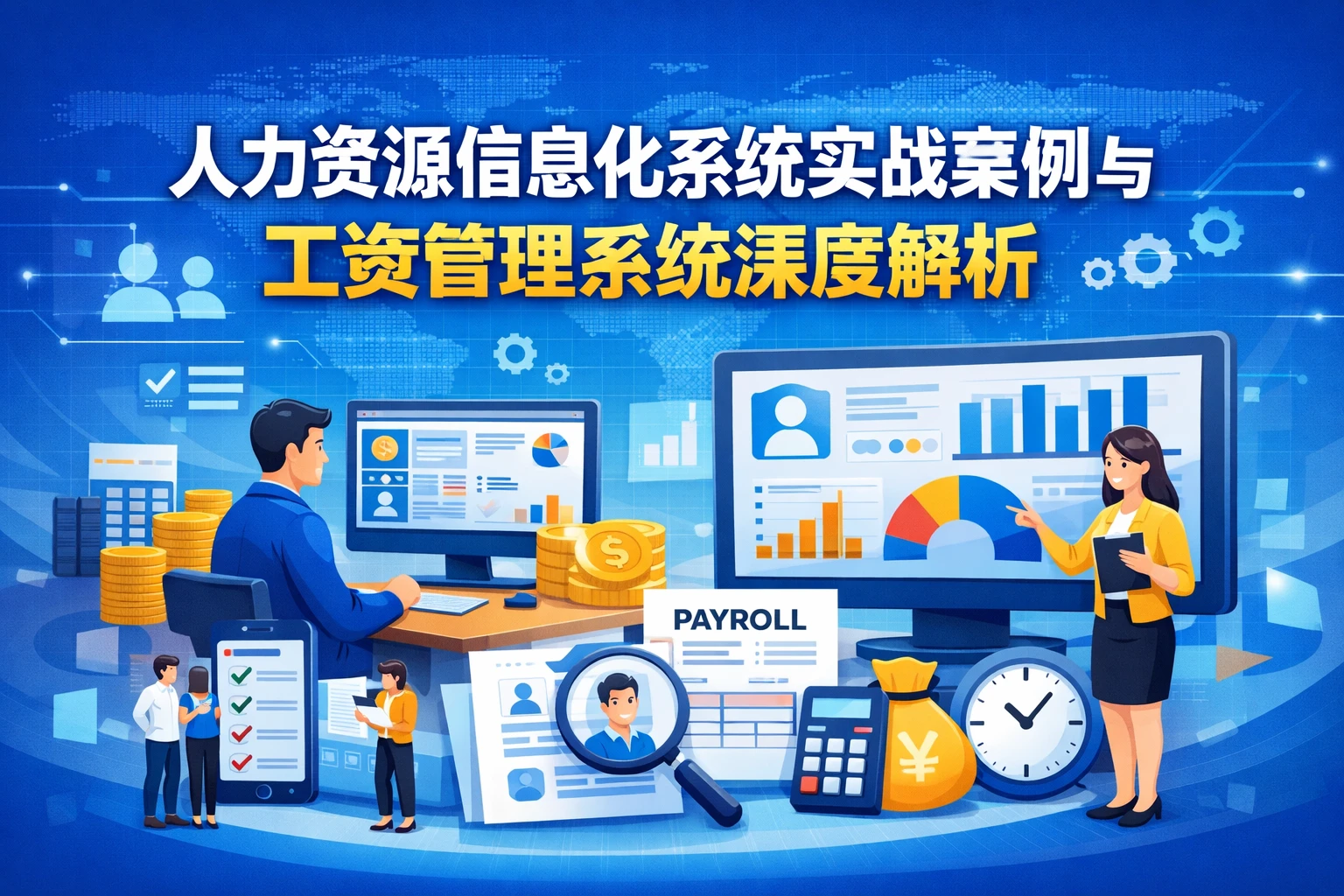 人力资源信息化系统实战案例与工资管理系统深度解析