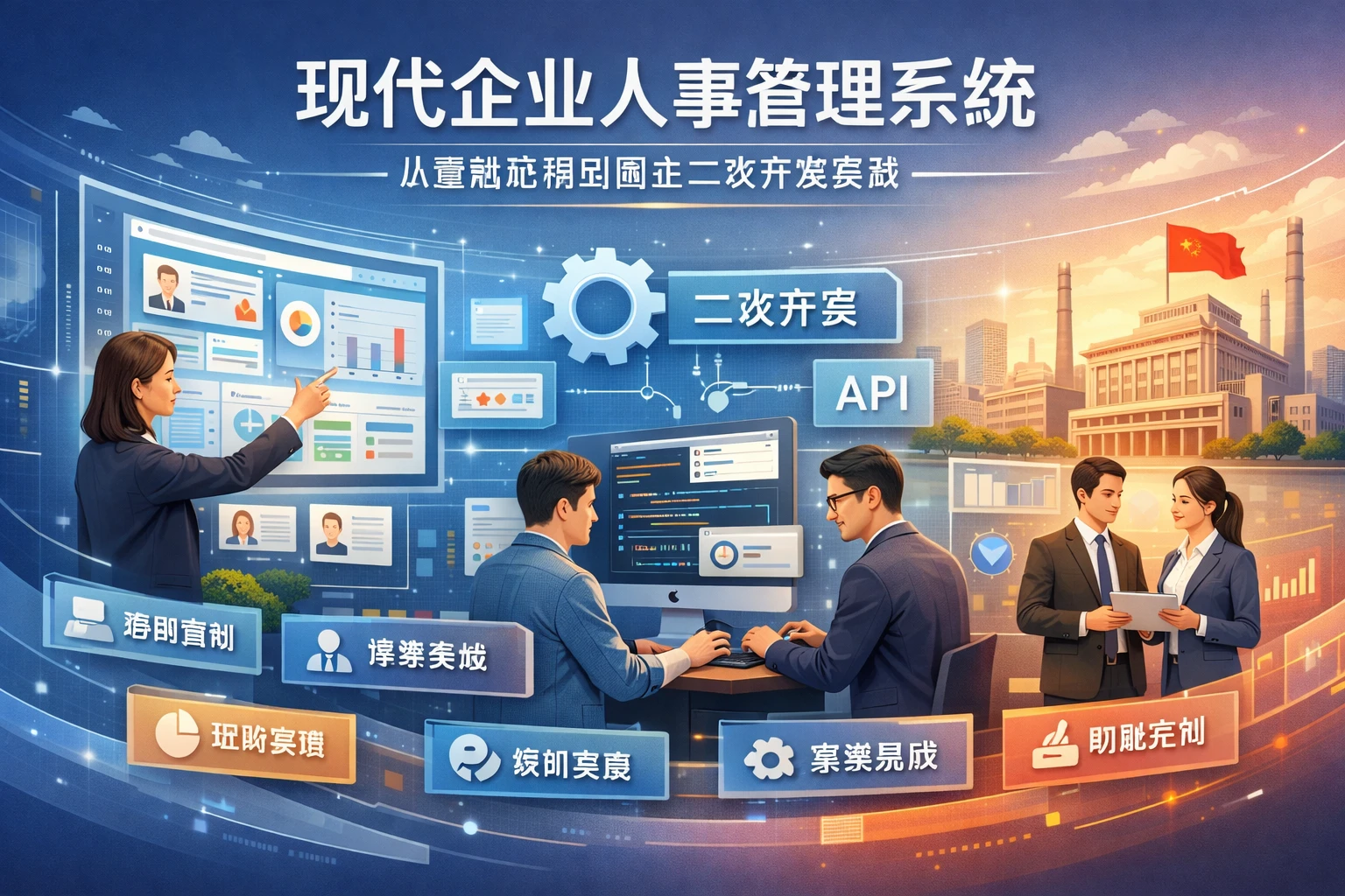 现代企业人事管理系统：从基础应用到国企二次开发实践