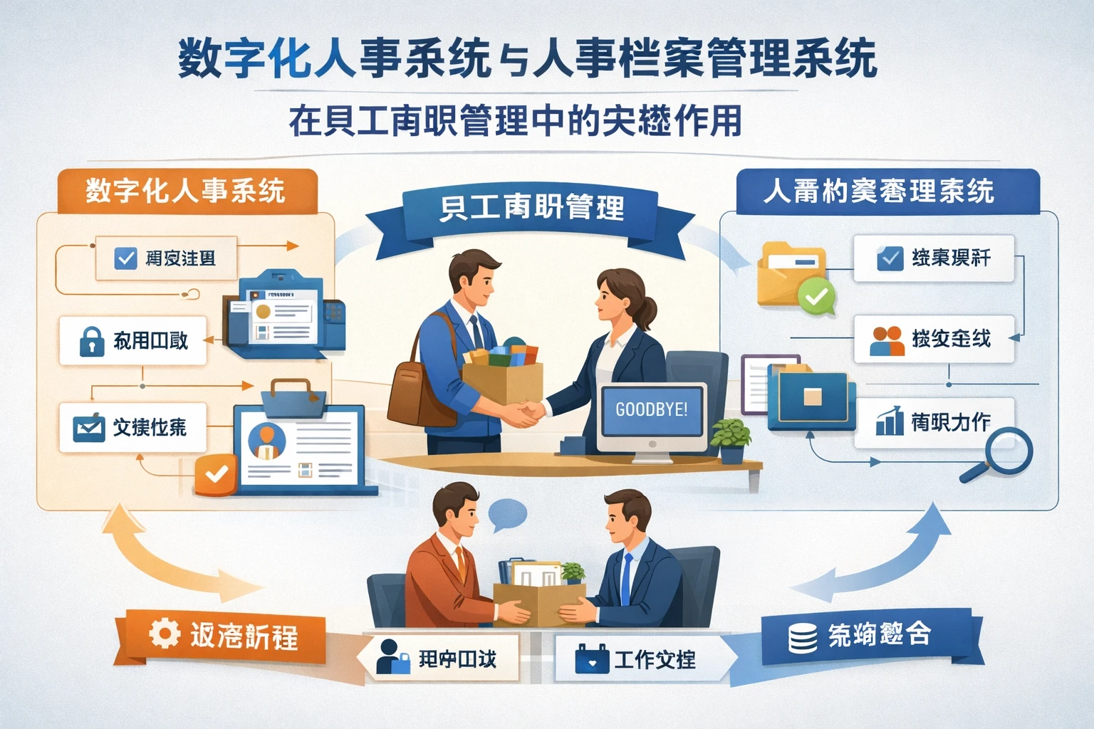 数字化人事系统与人事档案管理系统在员工离职管理中的关键作用