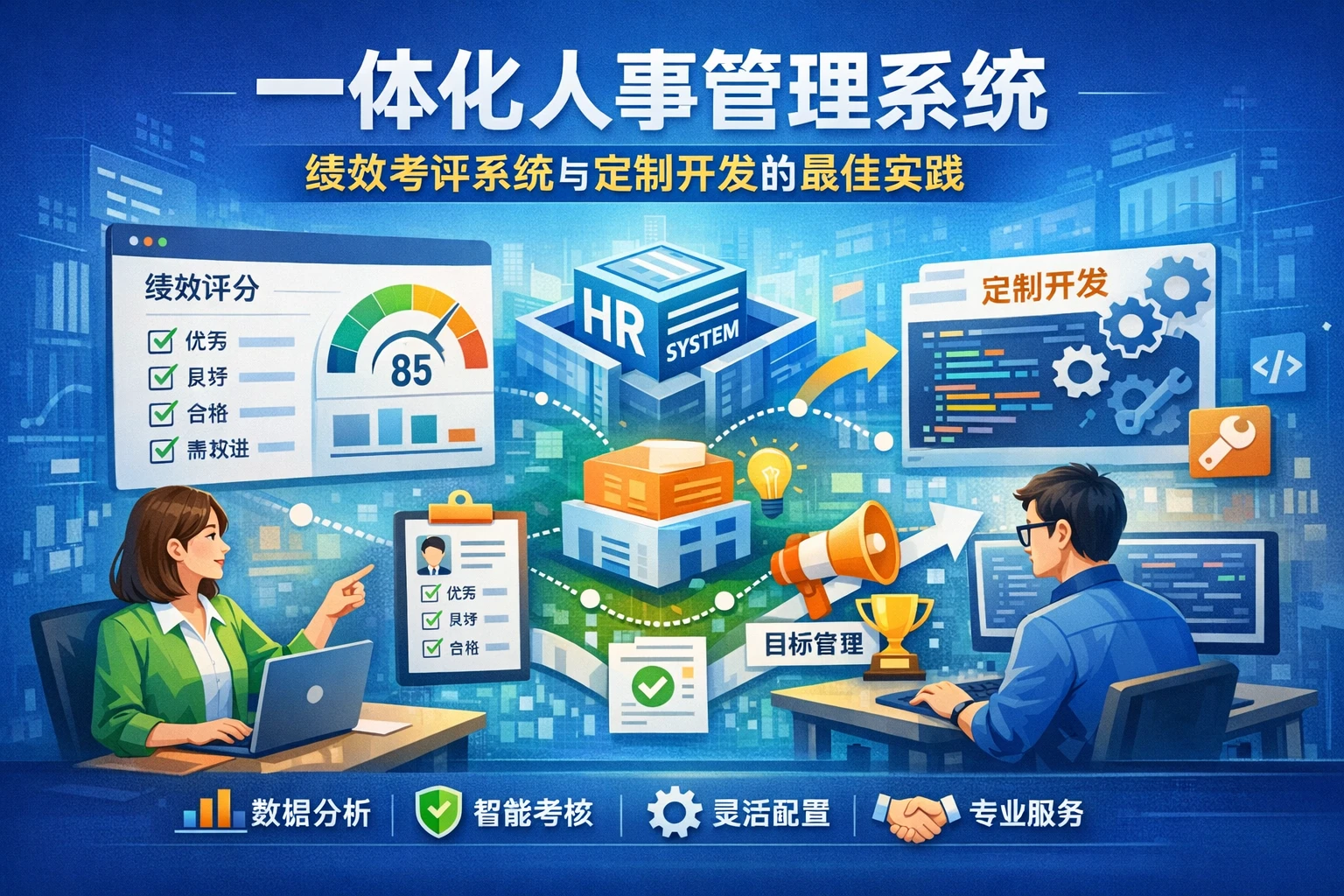 一体化人事管理系统：绩效考评系统与定制开发的最佳实践