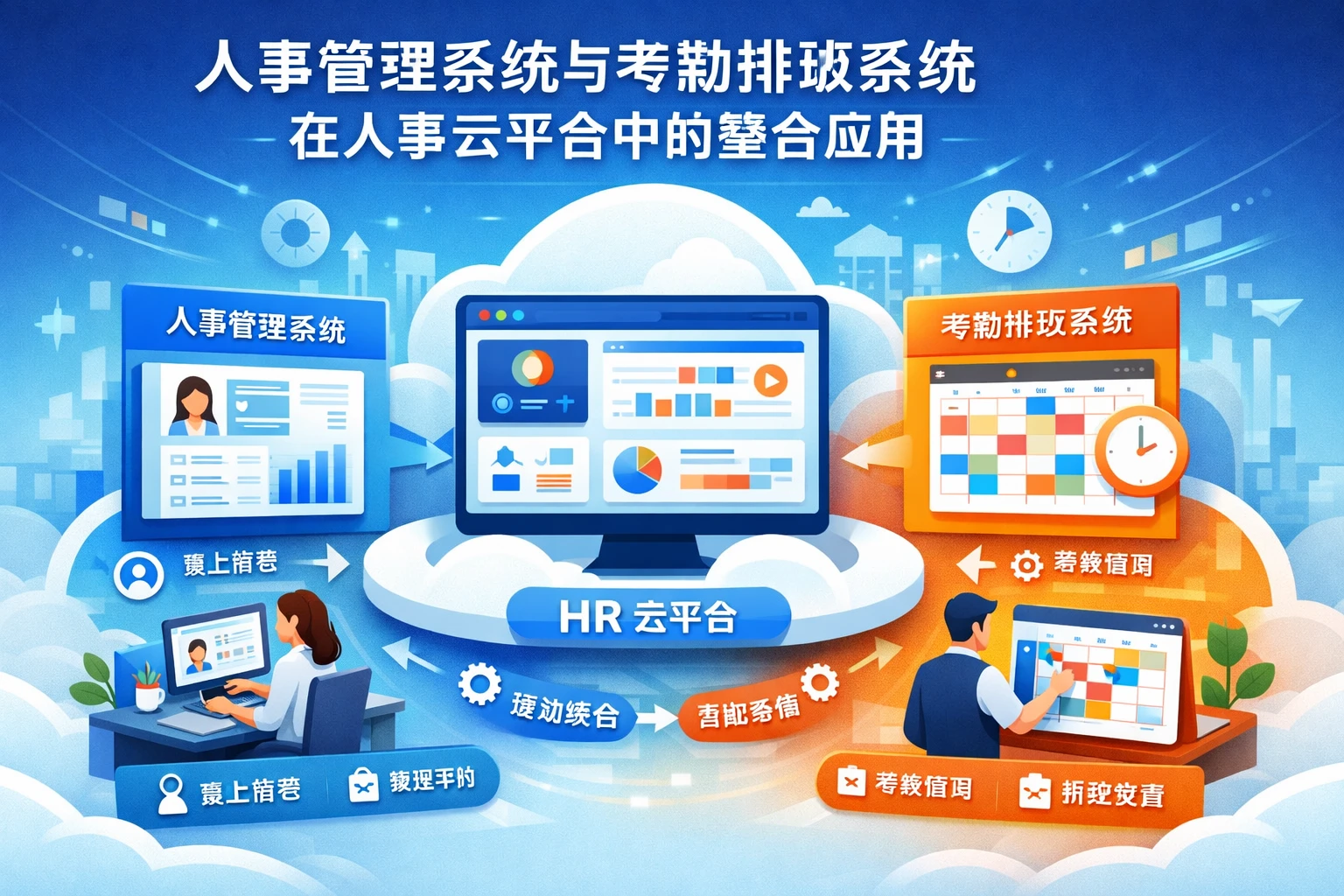 人事管理系统与考勤排班系统在人事云平台中的整合应用