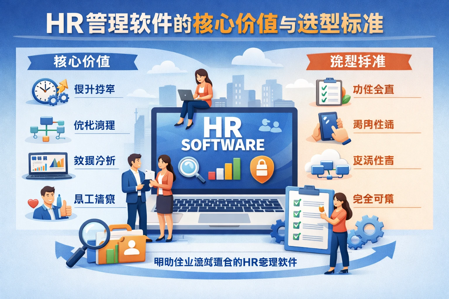 HR管理软件的核心价值与选型标准