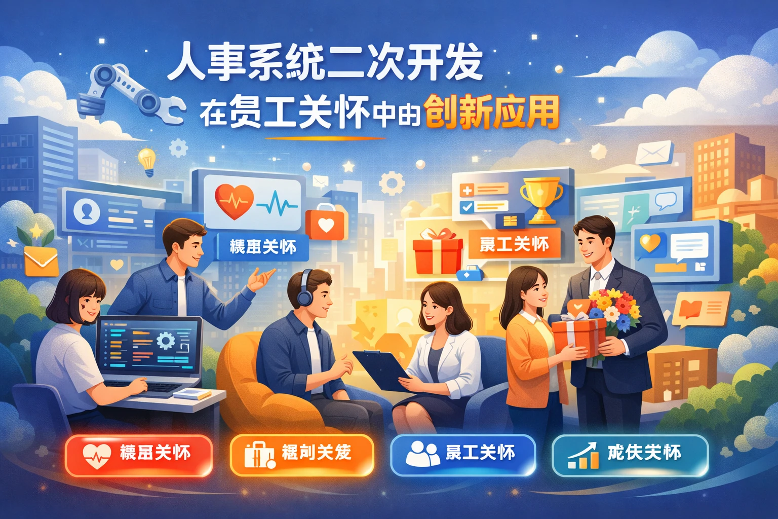人事系统二次开发在员工关怀中的创新应用