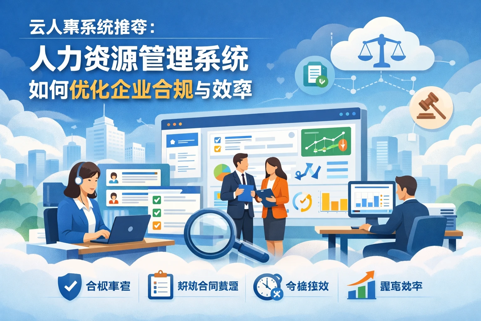 云人事系统推荐：人力资源管理系统如何优化企业合规与效率