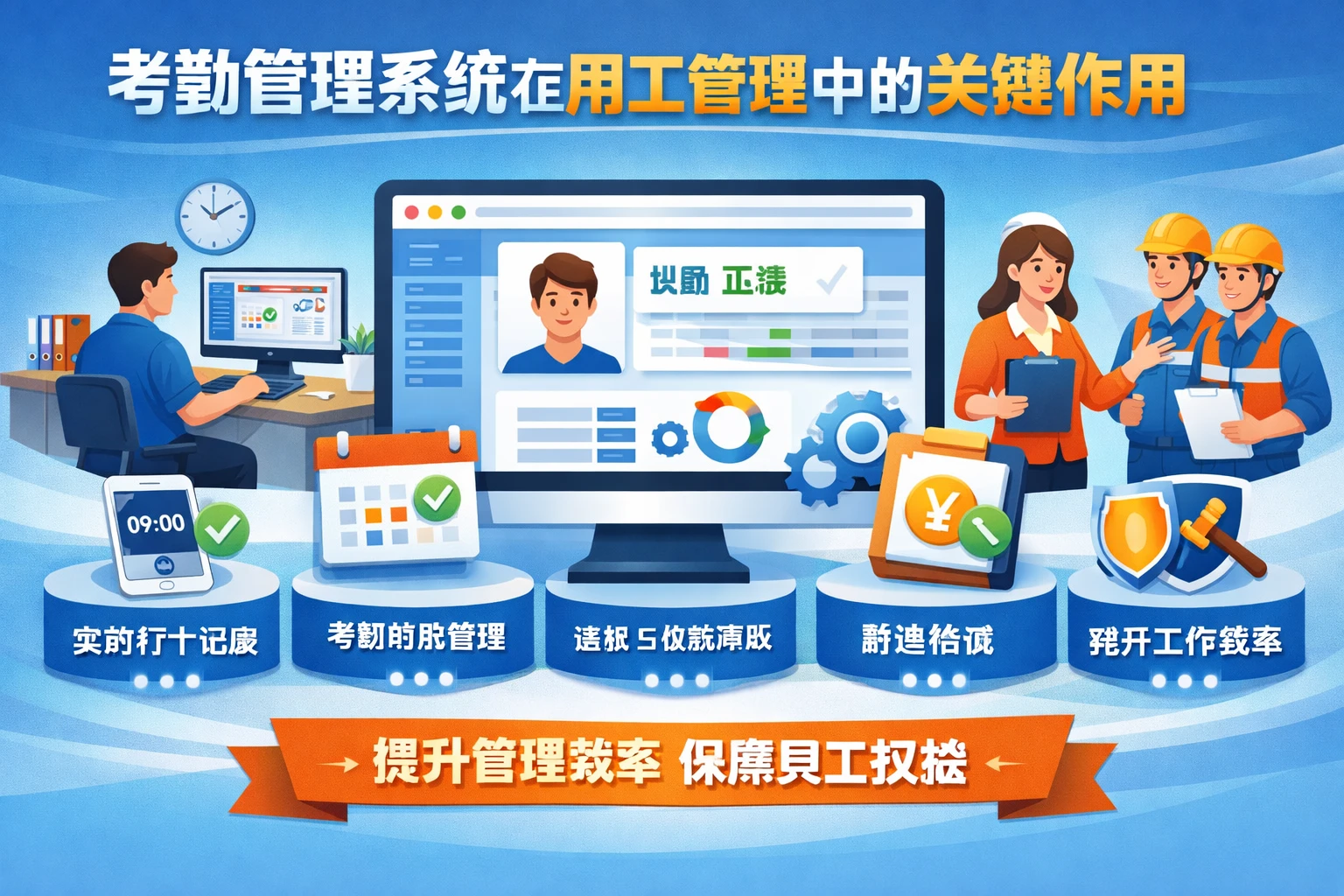 考勤管理系统在用工管理中的关键作用