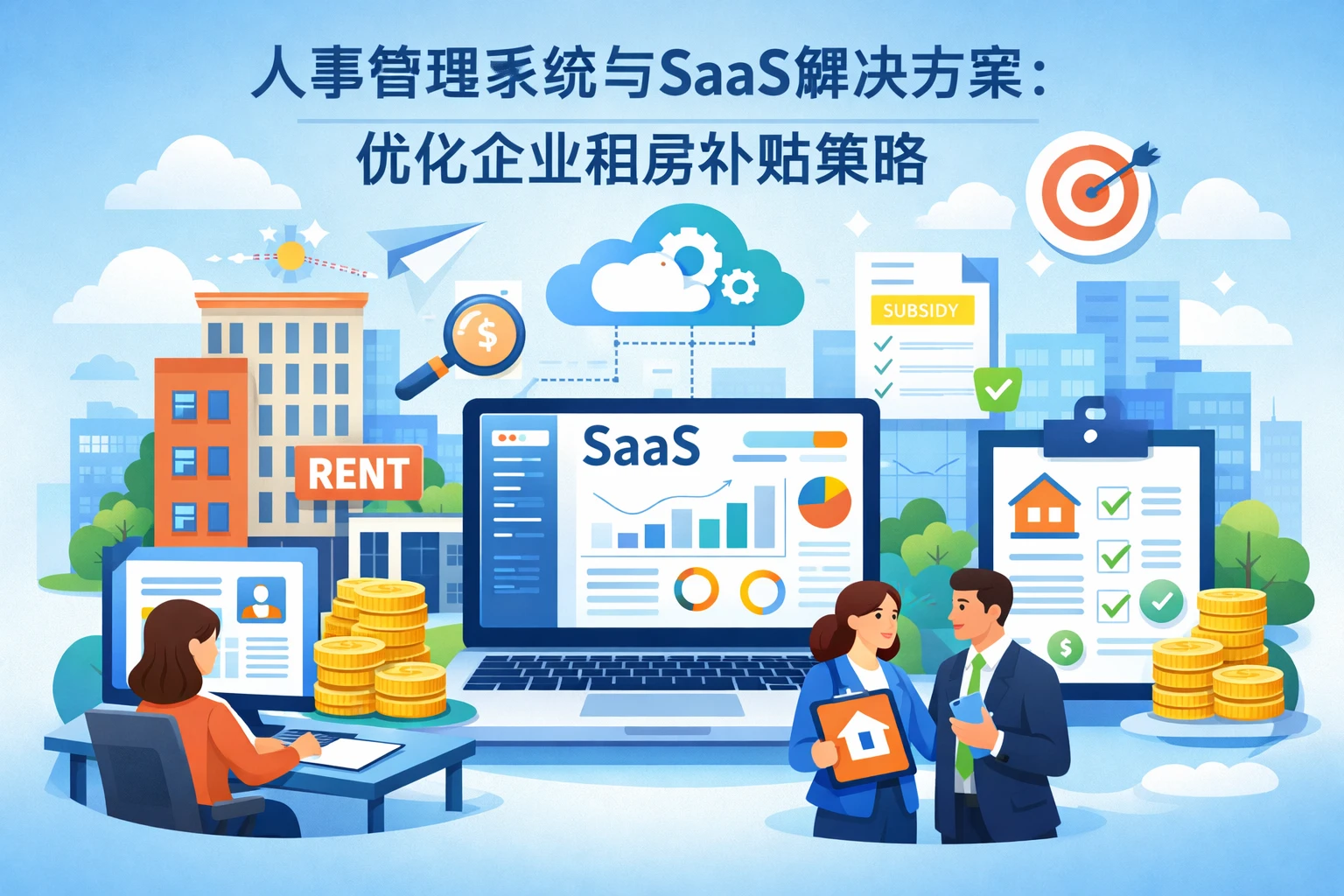 人事管理系统与SaaS解决方案：优化企业租房补贴策略