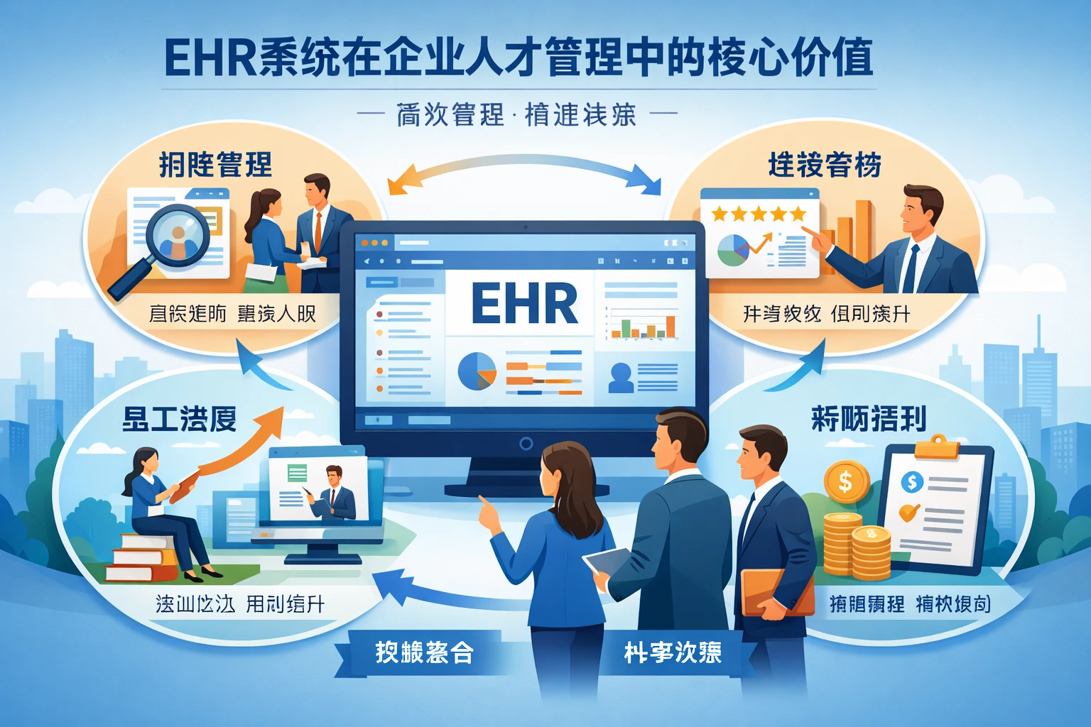 ehr系统在企业人才管理中的核心价值