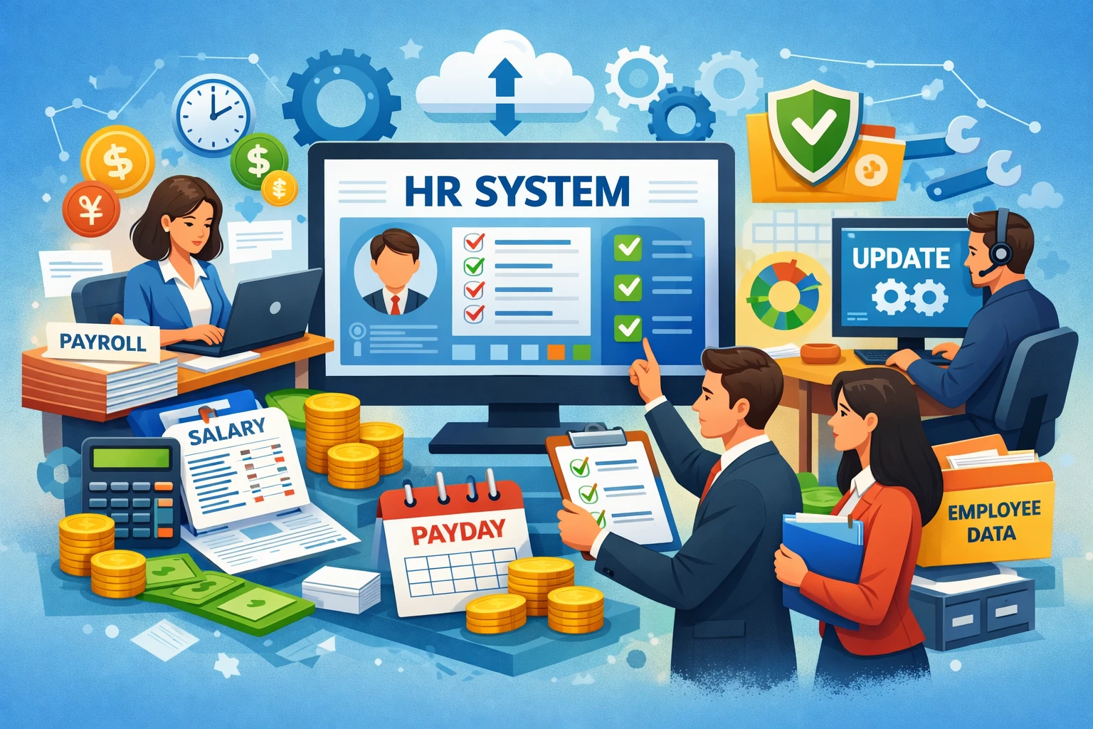 人力资源系统在工资管理与人事系统维护中的关键作用