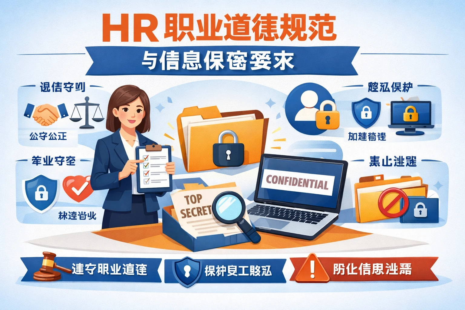 HR职业道德规范与信息保密要求