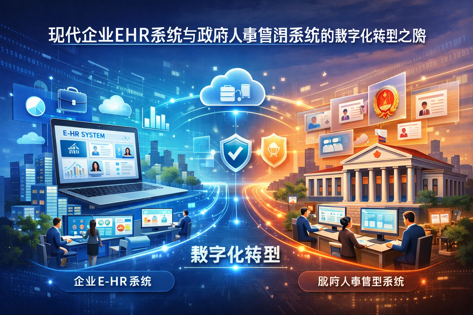 现代企业ehr系统与政府人事管理系统的数字化转型之路