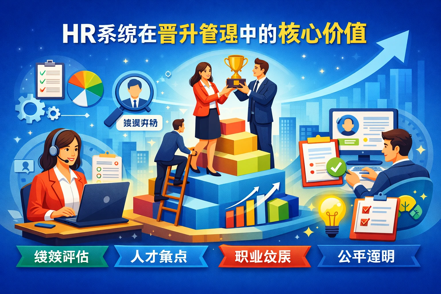 HR系统在晋升管理中的核心价值