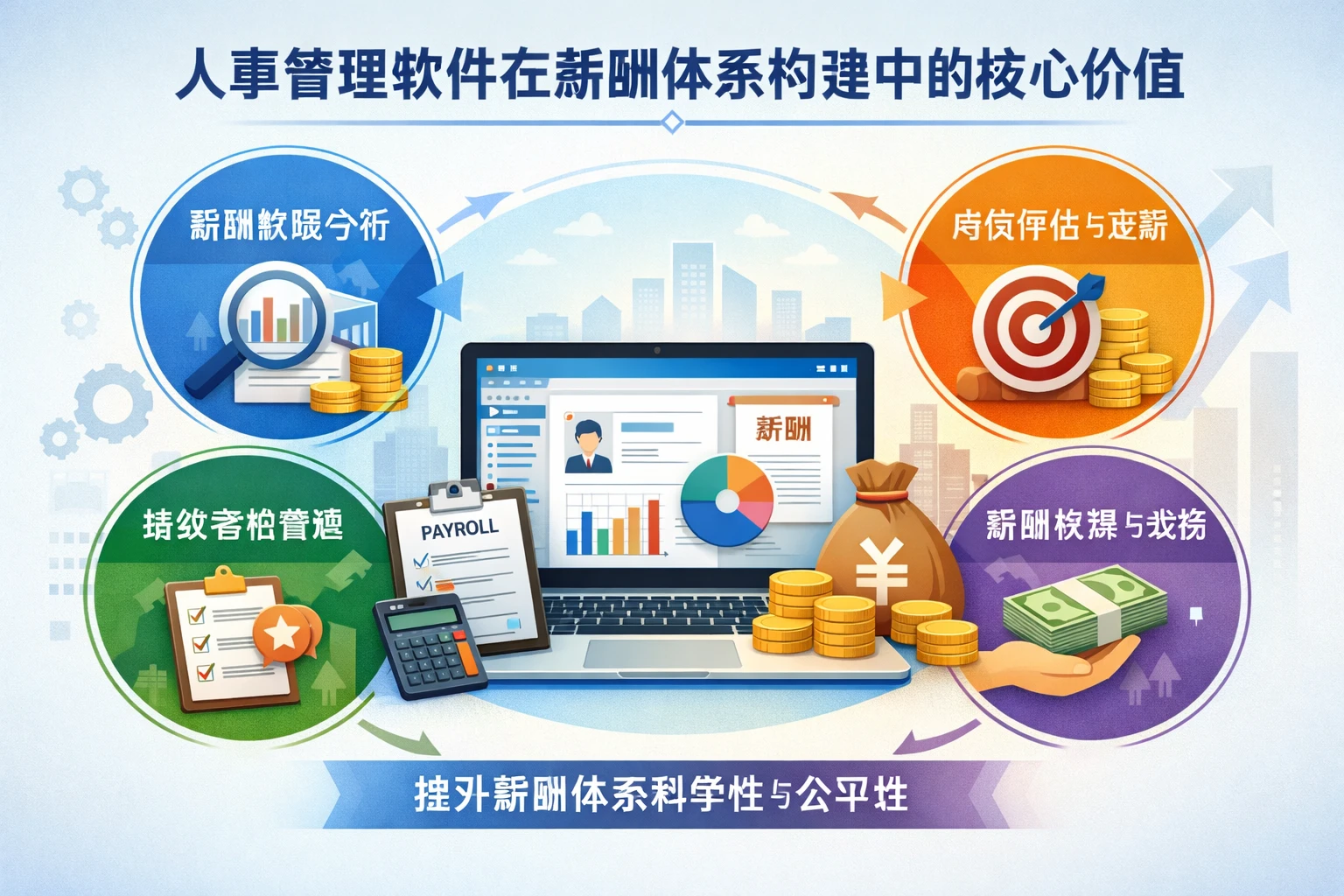 人事管理软件在薪酬体系构建中的核心价值