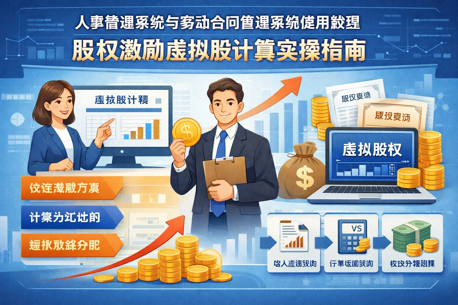 人事管理系统与劳动合同管理系统使用教程：股权激励虚拟股计算实操指南