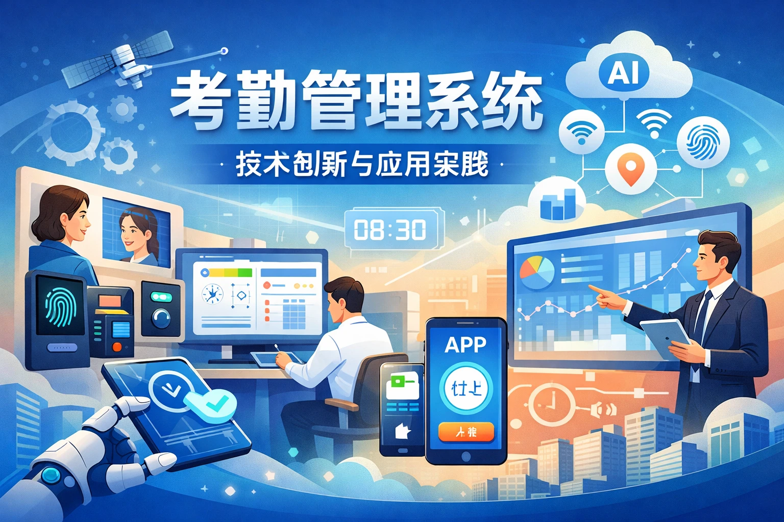 考勤管理系统的技术创新与应用实践